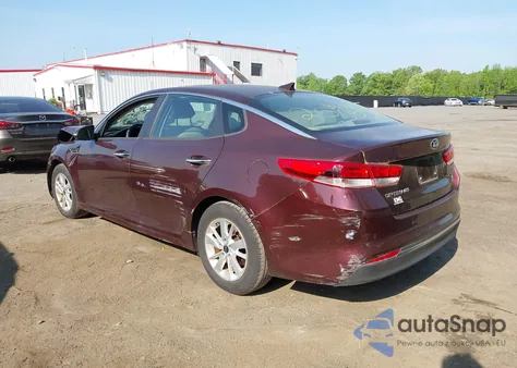 2018 Kia Optima Lx из США, поврежденный, VIN 5XXGT4L3XJG250686